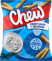 Сухарики Chew! Пшен-житні Cметана/Зелень 110г