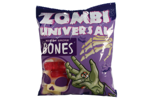 Цукерки желейні ZOMBI UNIVERSAL Bones 70г