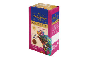 Кофе жареный молотый Colombia Single origins Ambassador м/у 225г