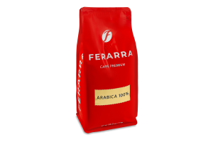 Кава натуральна смажена в зернах 100% Arabica Ferarra в/ґ м/у 1кг