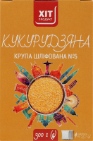 Крупа кукурузная шлифованная №5 Хіт продукт к/у 4х75г