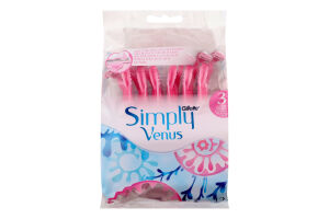 Бритви одноразові Simply Venus Gillette 12шт