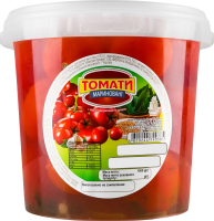 Томаты маринованные ТОВ Ревега ведро 1кг