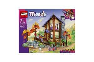 Конструктор для детей от 9лет №42705 Cozy autumn forest cabin Friends Lego 1229эл