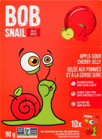 Мармелад фруктово-ягодный Яблоко-вишня Jelly Bob Snail к/у 10х9г