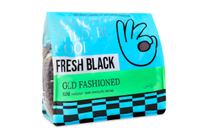 Кофе свежеобжаренный в зернах Old fashioned Fresh Black м/у 1кг