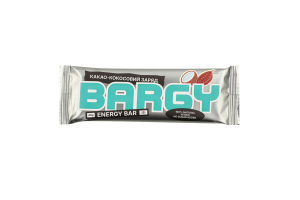 Батончик Какао-кокосовий заряд Bargy м/у 40г