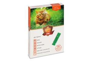 Краплі д/котів до 5кг протипаразитарні 3*0,5мл Еліт зоо