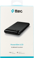 Пристрій зарядний портативний 10000mAh №2BB183S Ttec 1шт