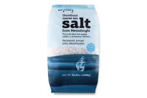 Сіль морська крупна з району Месолонгі Salt Odyssey м/у 1кг