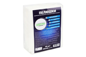Пелюшки гігієнічні д/тварин 45*60см 10шт Лакі Пет