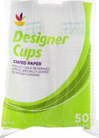 Ahold Designer Cups - 50 CT