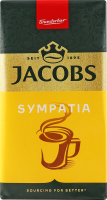 Кофе натуральный жареный молотый Симпатия Jacobs м/у 250г