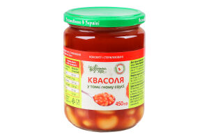 Конс Квасоля Українська Зірка 450 г т/с твіст