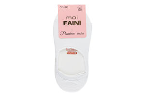 Следы женские moi Faini 213011 силикон бел р.38-40