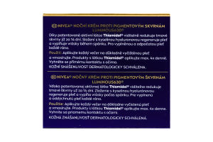 Крем для лица, шеи и декольте ночной Выравнивание тона Luminous 630 Nivea 50мл