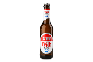 Пиво 0.33л 0% безалкогольне світле пастеризоване ggA Kolsch Fruh пл