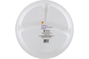 Ahold Elegant Compartment Plates Premium Strength 10.3 IN - 32 CT