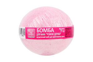 Бомба для ванн Розовое дерево Cosmetics Day by Day 75г