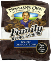 Newman's Own Family Recipe Cookies Double Chocolate Chip
