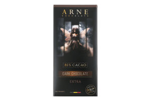 Шоколад 85% черный Mysterious charm Extra Arne к/у 100г