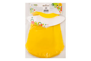 Нагрудник для детей от 4мес силиконовый №6591 Superior Baby Team 1шт