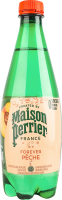Вода мінеральна природна газована з ароматом персику Maison Perrier п/пл 0.5л