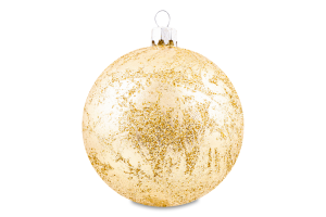 Прикраса ялинкова 80мм №1763/06 Куля Ретро Оском Плюс 1шт