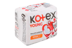 Прокладки гигиенические Дневные Young Kotex 9шт