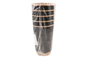 Стакан паперовий чорний крафт 320мл 5шт Кантрі Трейд Компані