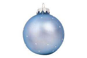 Прикраса ялинк Кристон Куля Символ року скло 65мм