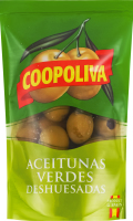 Оливки зелені без кісточки Coopoliva д/п 200г