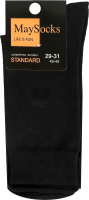 Шкарпетки чоловічі MaySocks Standard №Ч-110203-29 29-31