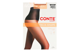 Колготки женские Conte elegant Slimfit 40den 4 natural