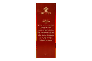 Чай чорний байховий цейлонський дрібний Англійський аристократичний Hyleys к/у 100х2г