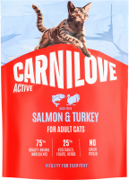 Корм д/котів Active з лососем та індичкою сухий 400г Carnilove