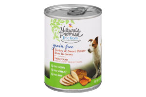 Nature's Promise Grain Free Turkey & Sweet Potato Stew in Gravy