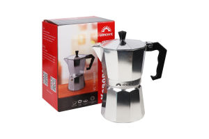 Кавоварка гейзерна алюмінієва 6кружок VC-1365-600 Vincent