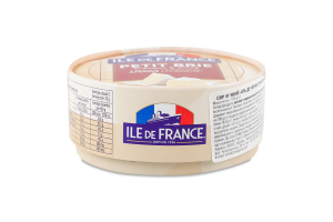 Сыр мягкий Маленький Бри Ile De France к/у 125г