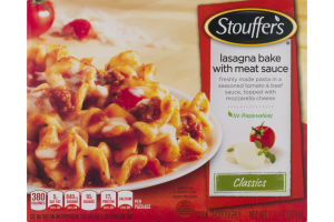 Stouffer's Classics Lasagna Bake with Meat Sauce
