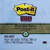 Post-it Recycled Notes - 6 PK