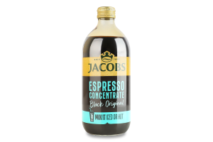 Напій кавовий концентрований Jacobs Espresso Black Original 6х485мл
