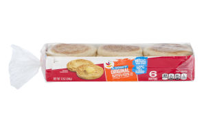 Ahold Light English Muffin - 6 CT