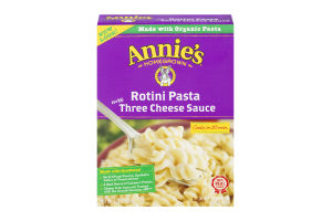 Annie's Homegrown Rotini Pasta with Three Cheese Sauce