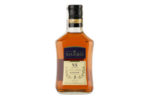 Коньяк 0.25л 40% 3 звезды VS Shabo бут