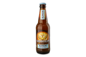 Пиво специальное 0.33л 6% светлое пастеризованное Blanche Grimbergen бут