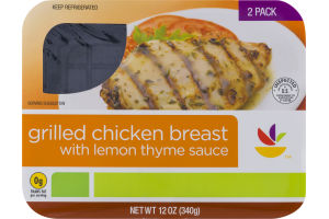 Ahold Grilled Chicken Breast with Lemon Thyme Sauce