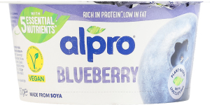 Продукт соевый ферментированный с черникой Alpro ст 150г