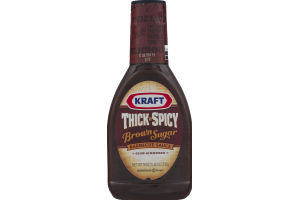Kraft Thick 'n Spicy Slow-Simmered Barbecue Sauce Brown Sugar