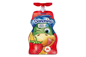 Йогурт 2.1% обогащенный кальцием и витамином D клубнично-банановый Danonino д/п 70г